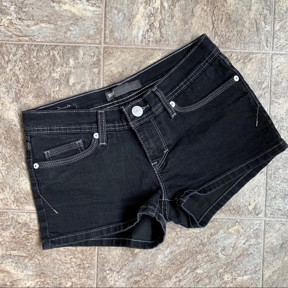 Levi’s Black Denim Shorts
